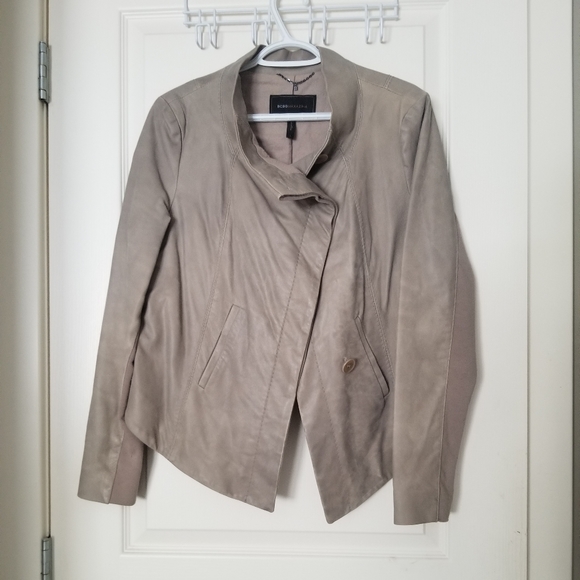 100% Leather Beige Jacket - Picture 2 of 2